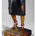 HR Mbhele-Traditional Mother and Child Carrying Stick -Lovely Display Piece!! Low price!!- Bid now!!