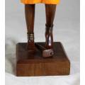 HR Mbhele- Mother and Child Carrying Water Bottle -Lovely Display Piece!! Low price!!- Bid now!!