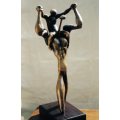 Maureen Quin - Father and Son - A magnificent bronze sculpture!! Investment art!!