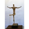 Maureen Quin - Male Ballet Dancer - A magnificent bronze sculpture!! Investment art!!