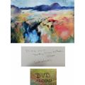 Dorothy Vivian du Plessis - Waterlands - Abstract landscape - Stunning art!! - Bid now!