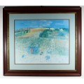 Raul Dufy - Abstract - Horses in the farmers field - Beautiful! - Bid now!!