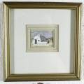 Alan Maling - Dutch house - Beautiful miniature art! - Bid now!
