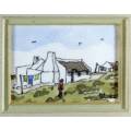 Alan Maling - Arniston houses - Beautiful miniature art! - Bid now!