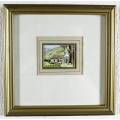 Alan Maling - Zuurbraak - Beautiful miniature art! - Bid now!