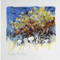 Linchen Kirchner - Still life tree - A beautiful little treasure! - Bid now!