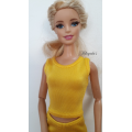 Lycra tank top for Barbie dolls - 20 different colors