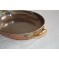 NICEold Totally usable copper  OVAL PAN