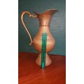 very large Brass water jug/pitcher 49cm tall