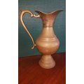 very large Brass water jug/pitcher 49cm tall