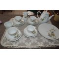 Royal ceramics Japan 764 Deauville coffee set with extras