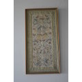STUNNNNNING XIX century Chinese embroidery framed