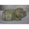 Soap Stone Jadeite Sculpture of a Hippopotamus 1970`s