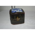 Chinese Porcelain Shard: Wooden Lacquered Box