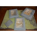 $$$Very nice and clean Buffalo hide Diary, Writting paper and envelopes, Phone book and money wallet