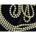FOUX PEARL NECKLACES X 2