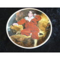 EDWARDIAN THE RED BOY COLLECTABLE PLATE 20.5 CM AND GOLD RIM
