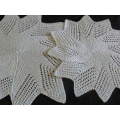 HAND KNITTED DOILIES