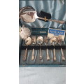 Set fruit forks and spoons with serving spoon.REDUCED.
