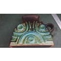Carstens Tönnieshof 7858-15 ceramic vase ceramic west german pottery design60s 70s  vintage Lava