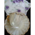 DUO WITH MOTHER OF PEARL CUP AND SOUCER