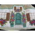 VINTAGE EMBROIDERED TOASTER COVER....PADDED...EMBROIDERED ON BOTH SIDES AMAZING HANDWORK
