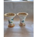 pair of small Limoge vases