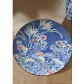 Large beautiful imperial Imari plate diam 30.5cm