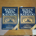 MARKLIN Koll`s price catalogue 2005 book 1 and 2