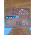 marklin 1859-1959 100 years railway catalogue 65 pages