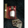 VINTAGE ORIGINAL AFTERSHAVE BOTTLE WITH HANKIE AND CUFF LINKS
