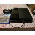 PS4  1tb with 1x controller and 1x game