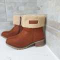 Suede Brown Boots