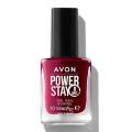Avon Nail Power Stay 8 Day Polish Enamel  Colour: Stay Put Sangria 10ml