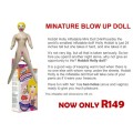 MINATURE BLOW UP DOLL