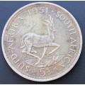 1951 Union of SA 5 Shillings