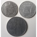Small collection of Italy coins