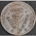 1948 S.A. Union 3 Pence