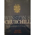 Winston S Churchill: Volume I and II - Randolph S Churchill (First Edition)