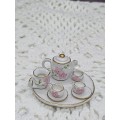 DOLL HOUSE : Highly Detailed Miniature Tea Set (nr 1)