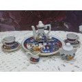 DOLL HOUSE : Highly Detailed Miniature Tea Set (nr 2)