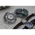 New and Used - Lot of 5 Watches. Need batteries