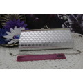 NEW : Clutch Bag (evening handbag) - Silver
