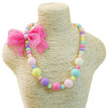 Acrylic Bead Kids Fashion Stretch Necklace