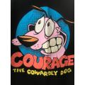 Courage the cowardly dog T-shirt SIZE LARGE