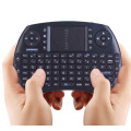 Wireless Mini Keyboard with Touchpad for Android TV Box and XBOX360/PS3 and PC Black