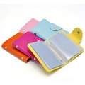 Genuine Leathe Fashion Soft Credit ID Card Holder Case Purse Pocket Wallet Pouch Organizer 24 Slots