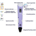 LCD 3D Drawing Printing Pens 3d Magic Pen With 100m ABS Filament 1.75mm Best Gift for Kids Tools