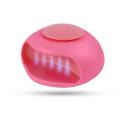 LED Light Nail Drying Air Dryer Blower Art Varnish Polish Fan Breeze Pink/Blue Portable