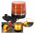 Car Truck 12 Volt Magnetic Warning Strobe Emergency Light Beacon Orange / Amber